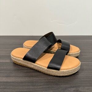 Double Strap Platform Espadrilles
